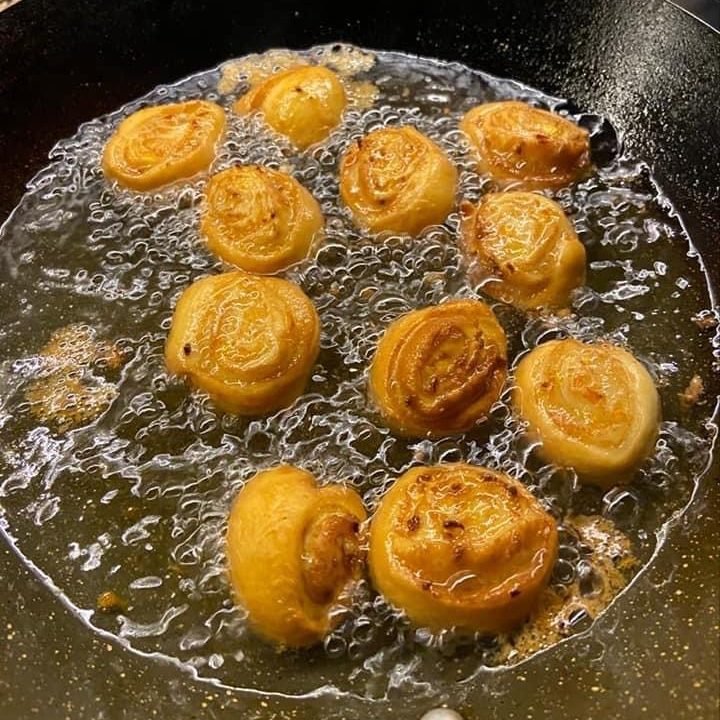 frittura degli Arancini marchigiani